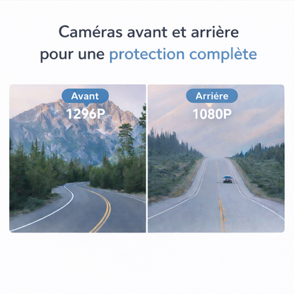 DDPAI N1 Dual - Dashcam double caméra HD mode parking