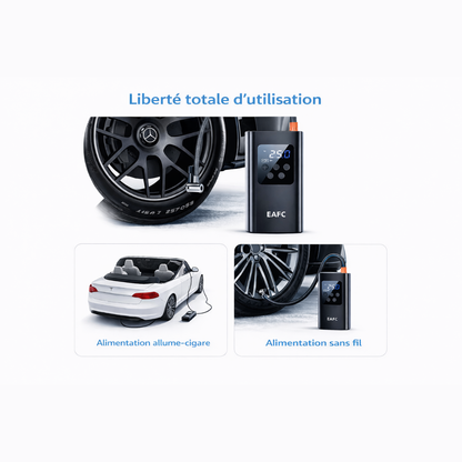 Compresseur d’Air Portable Sans Fil